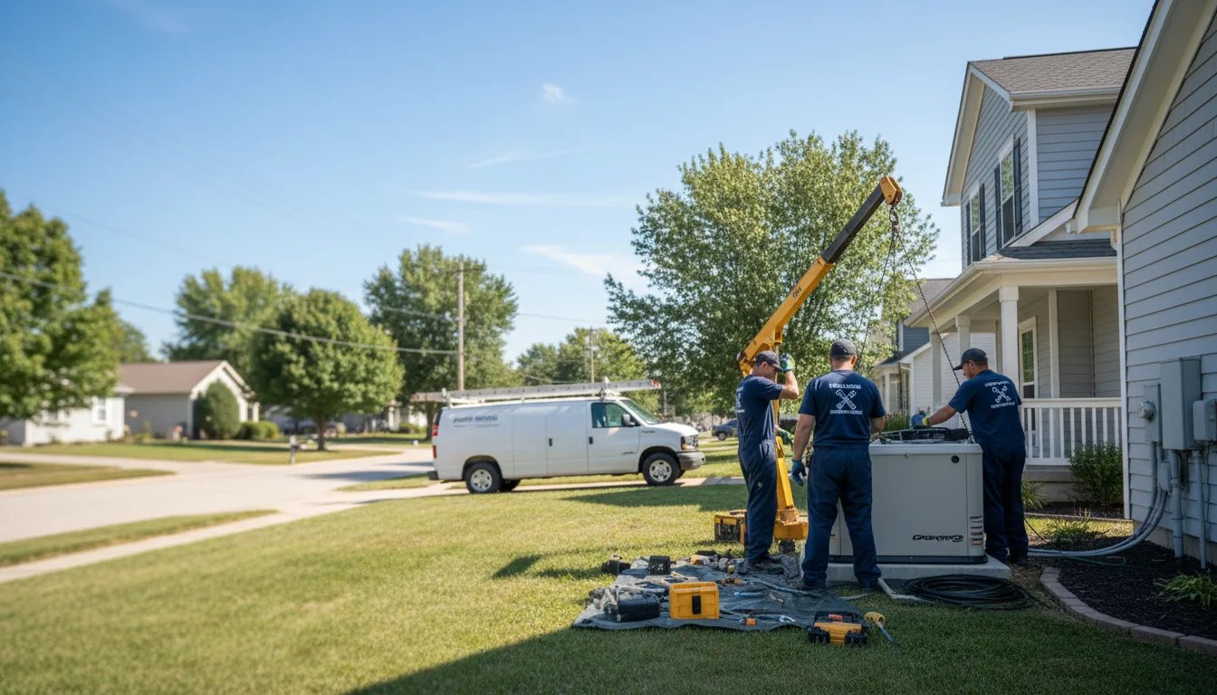 Generator Installation in Eau Claire, WI near me